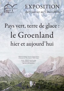 Affiche Groenland BSG